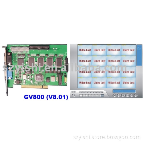 GV 800 DVR cards (v8.01)